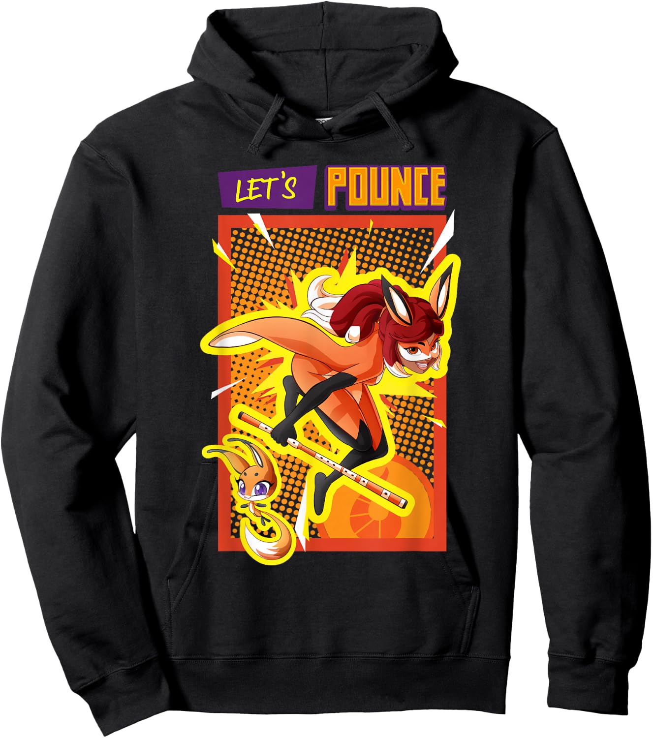 Miraculous Collection Rena Rouge Focus Hoodie - Hoodie | Black