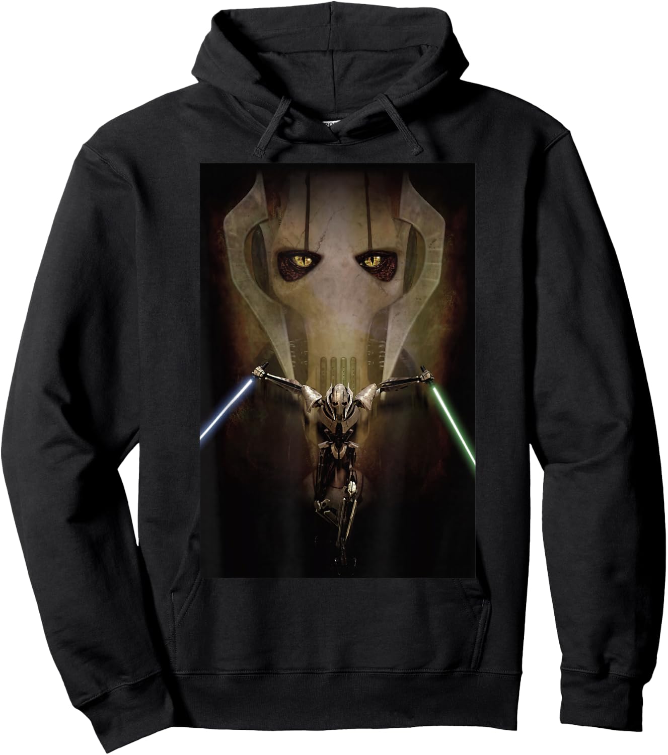 Star Wars Revenge of the Sith General Grievous Poster Art Hoodie - Hoodie | Black
