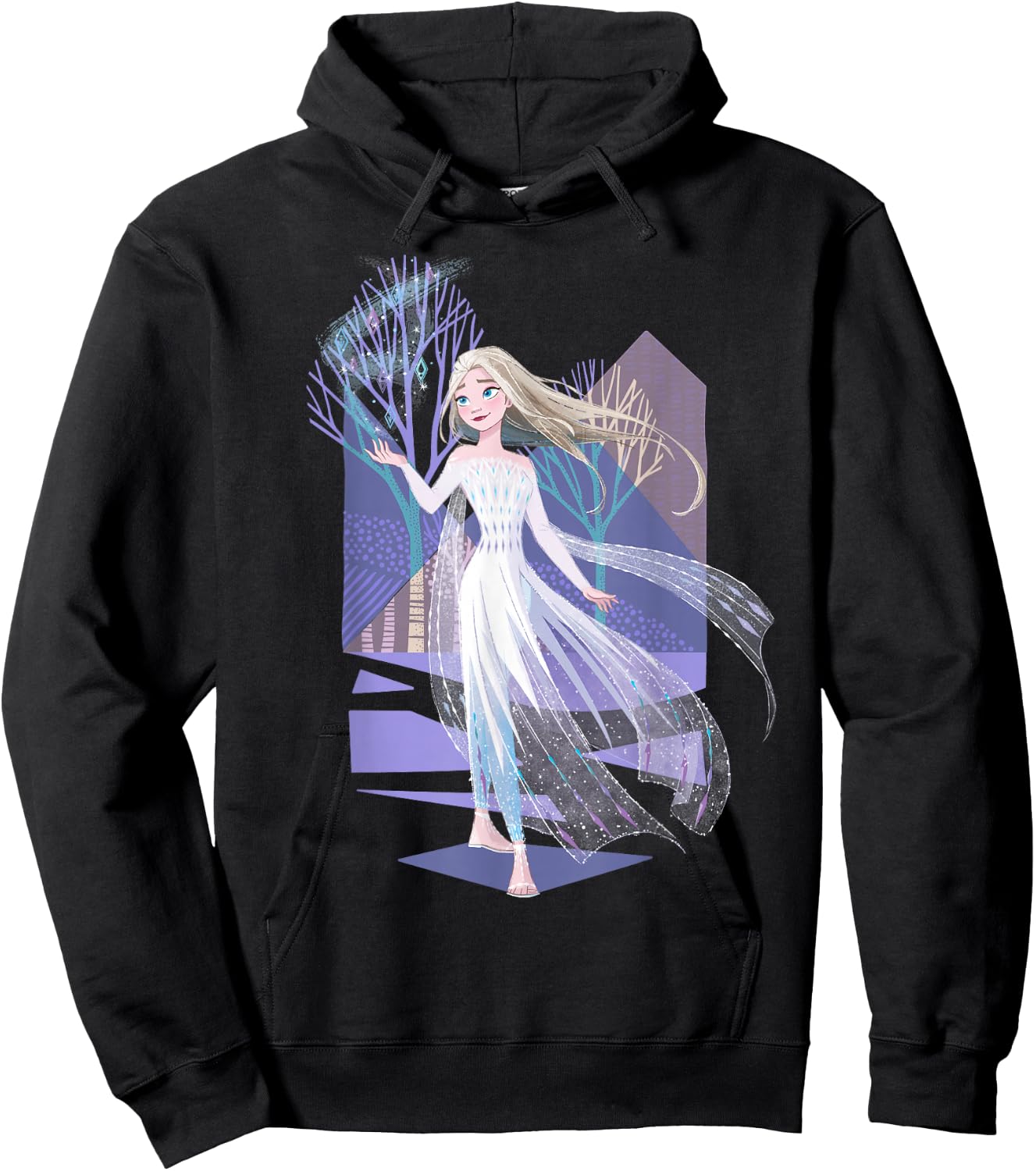 Disney Frozen 2 Snow Queen Elsa Hoodie - Hoodie | Black