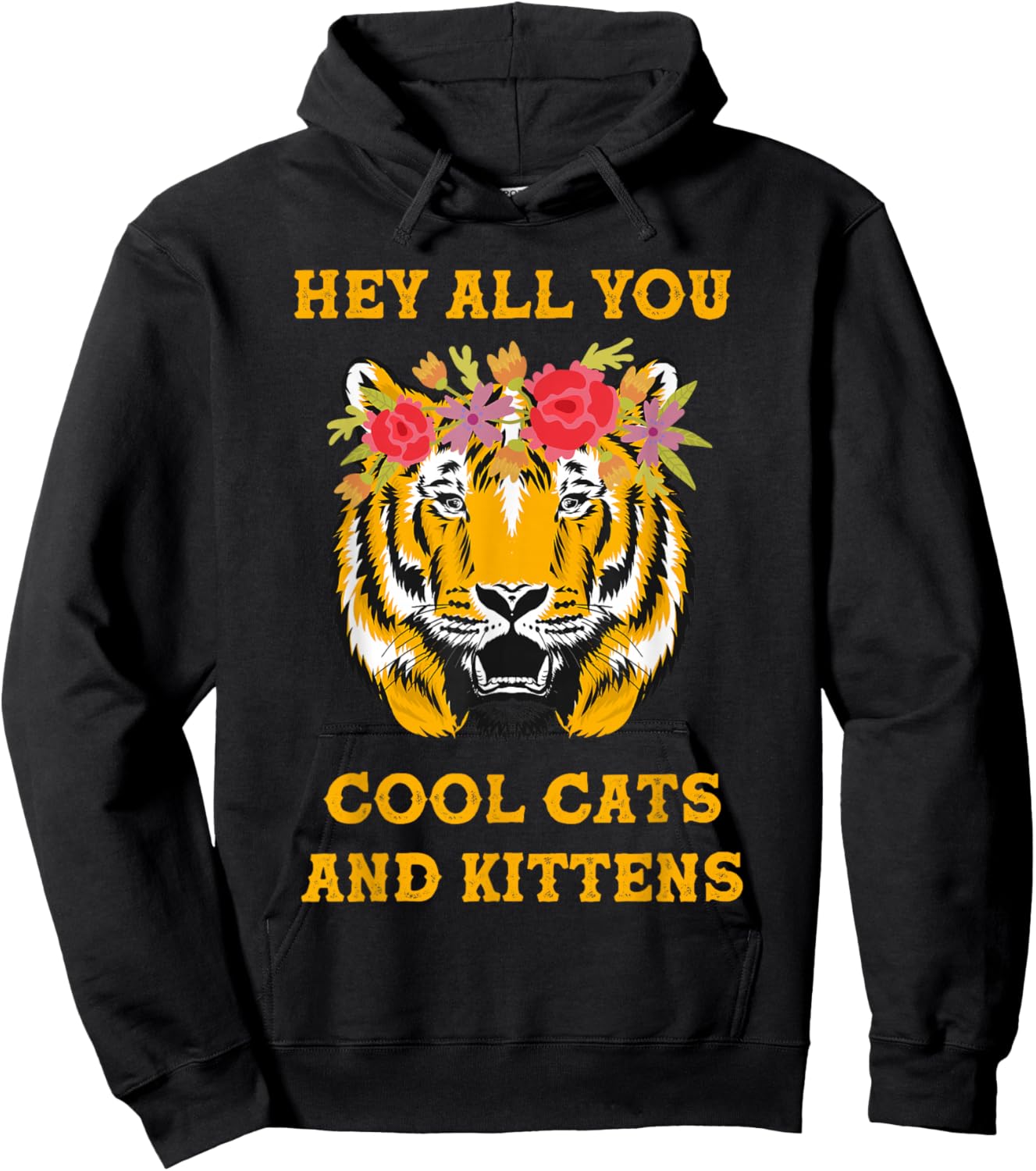 Hey All You Cool Cats and Kittens Hoodie - Hoodie | Black