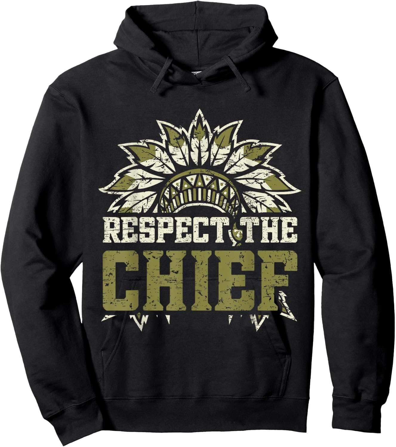 Respect The Chief Hoodie - Hoodie | Black