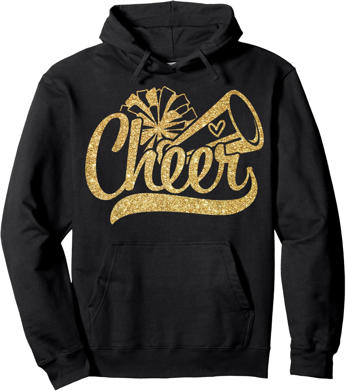 Cheer Leader Cheerleading for Cheerleader Squad Girl BFF Hoodie - Hoodie | Black