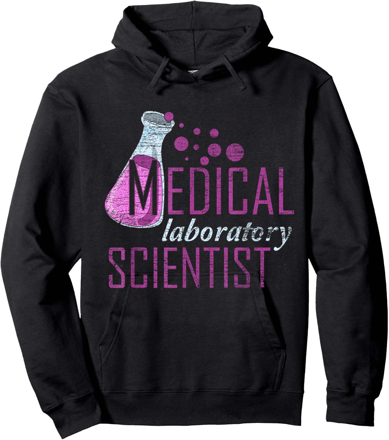 Lab Technologist Lab Technician Medical Laboratory Scientist Hoodie - Hoodie | Black