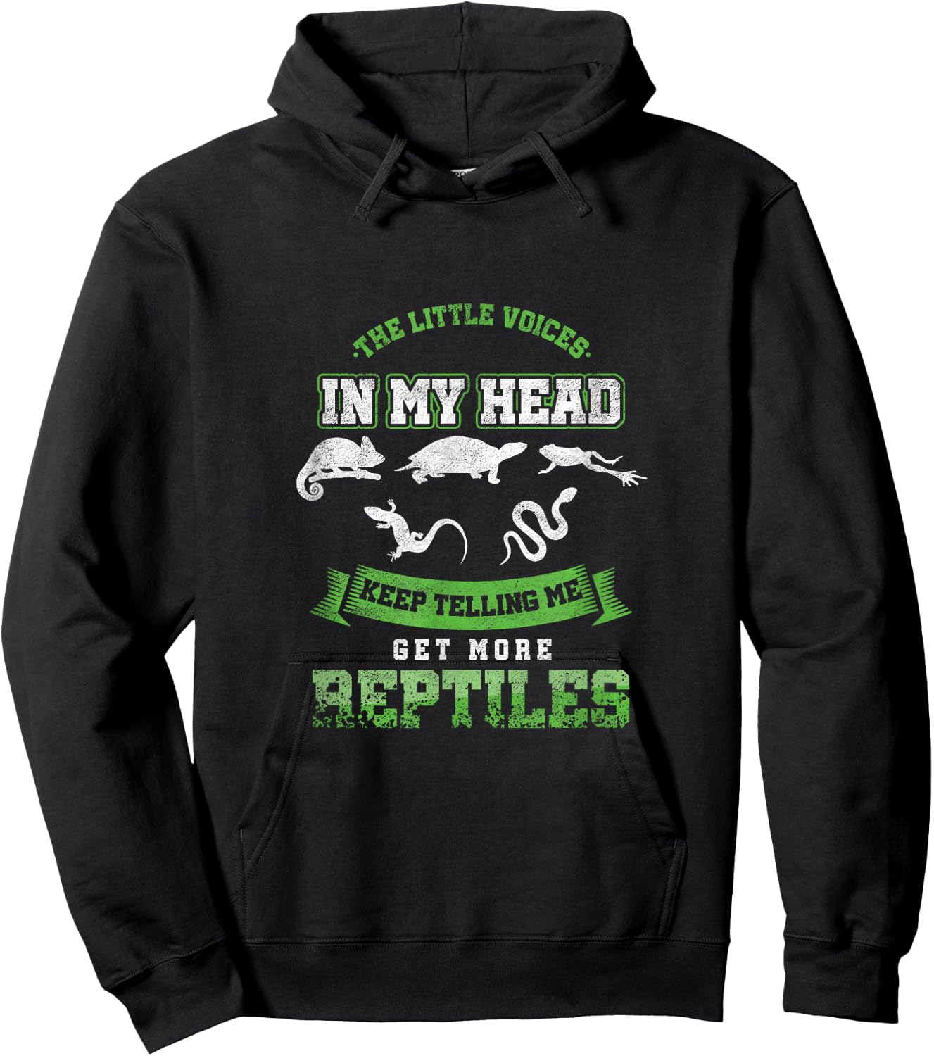 Funny Herping Get More Reptiles Breeder Hoodie - Hoodie | Black