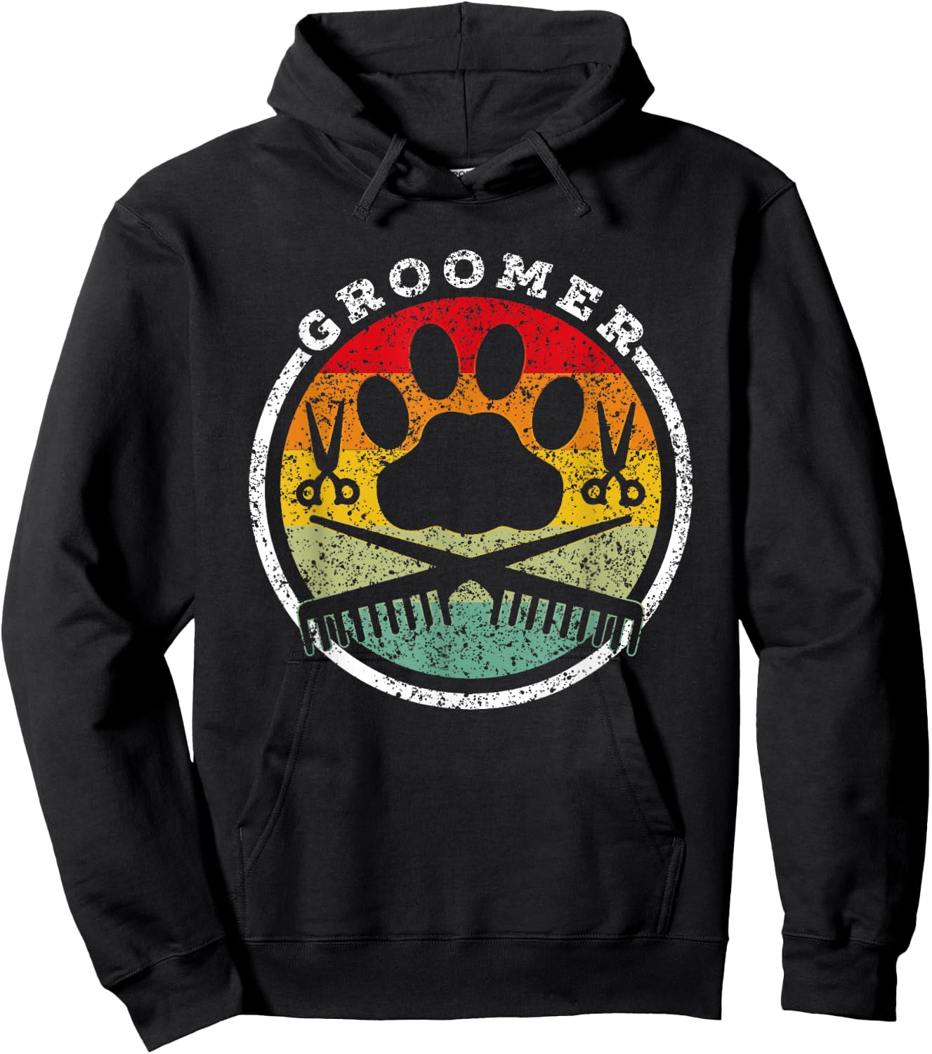 Pet Groomer Dog Groomer Dog Groomer Dog Hoodie - Hoodie | Black