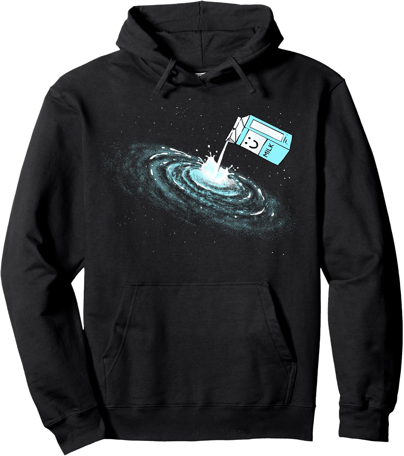 Milky Way Galaxy Shirt Pun Astronomy Space Lovers Astronaut Hoodie - Hoodie | Black