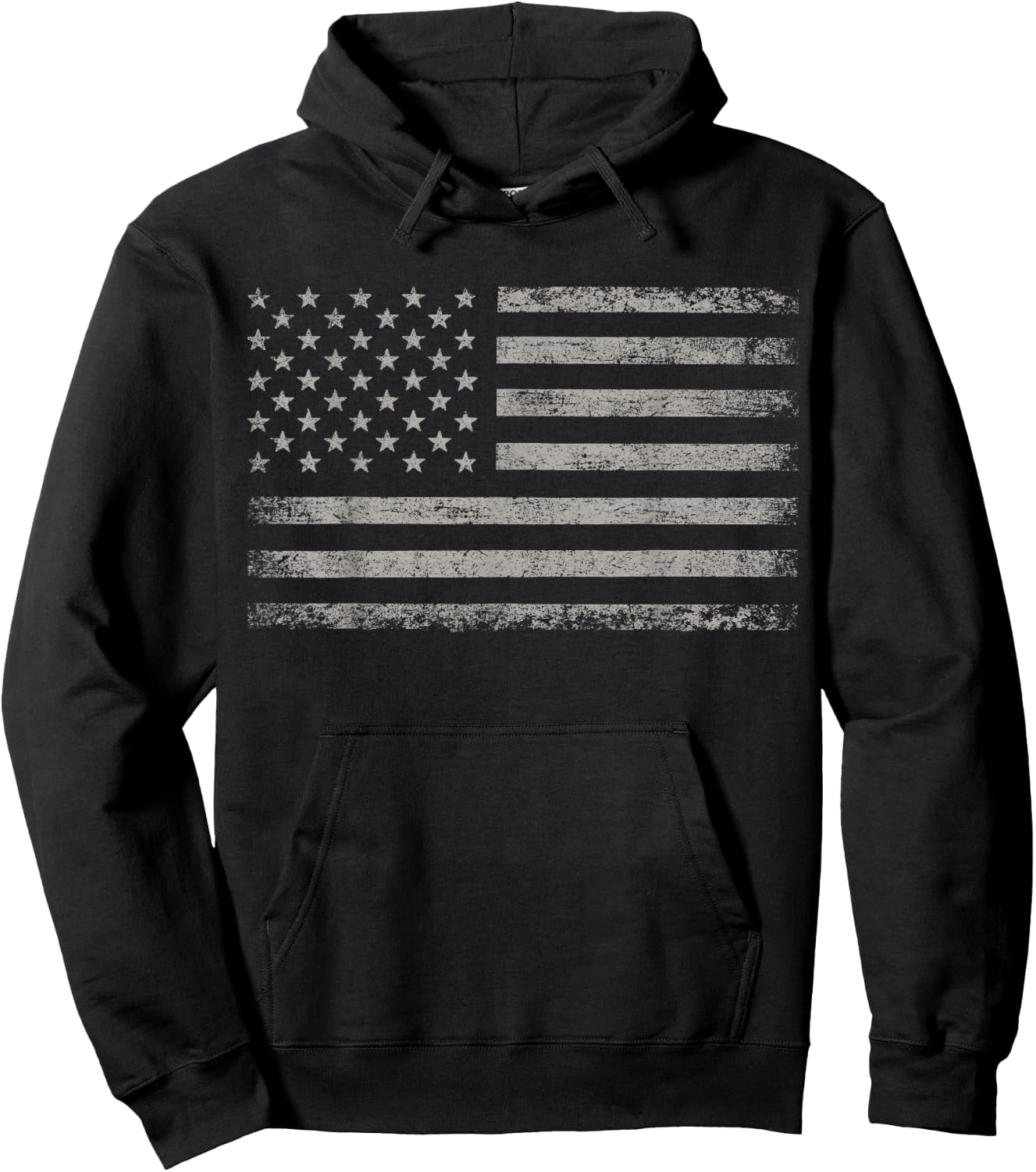 Patriotic USA Flag 4th of July Women Kids Boys Girls Hoodie - Hoodie | Black