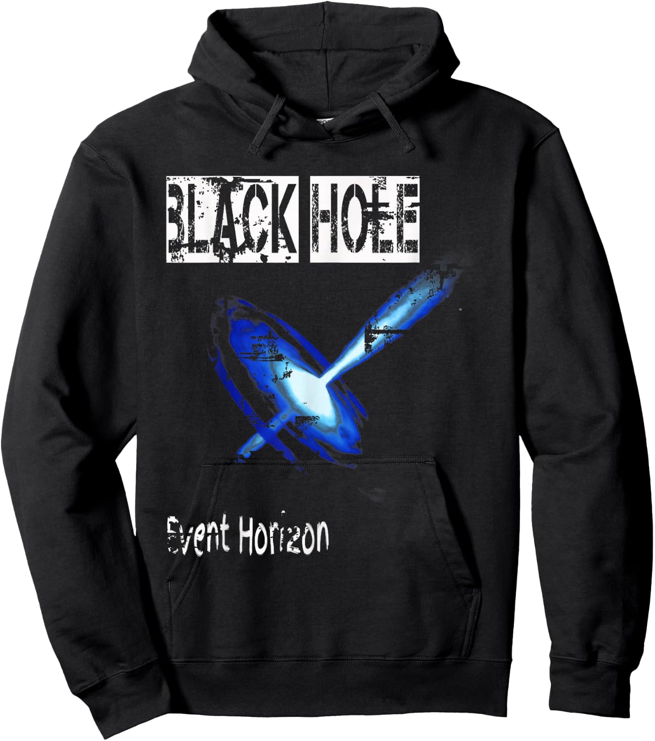 Black Hole Event Horizon T Shirt Hoodie - Hoodie | Black