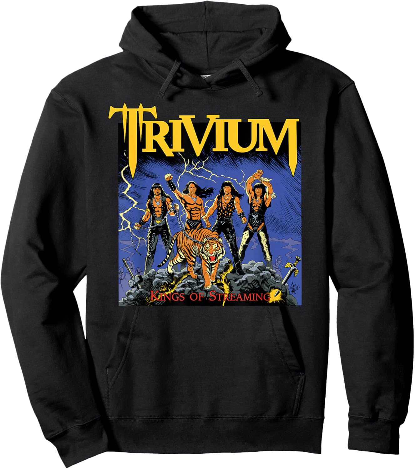 Trivium Kings Of Streaming Hoodie - Hoodie | Black