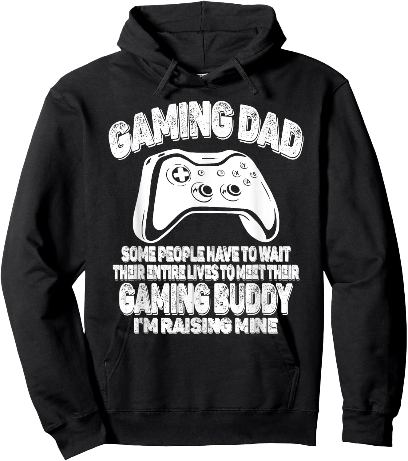 Gamer Father's Day Funny Video Games Gaming Dad From Son Hoodie - Hoodie | Black