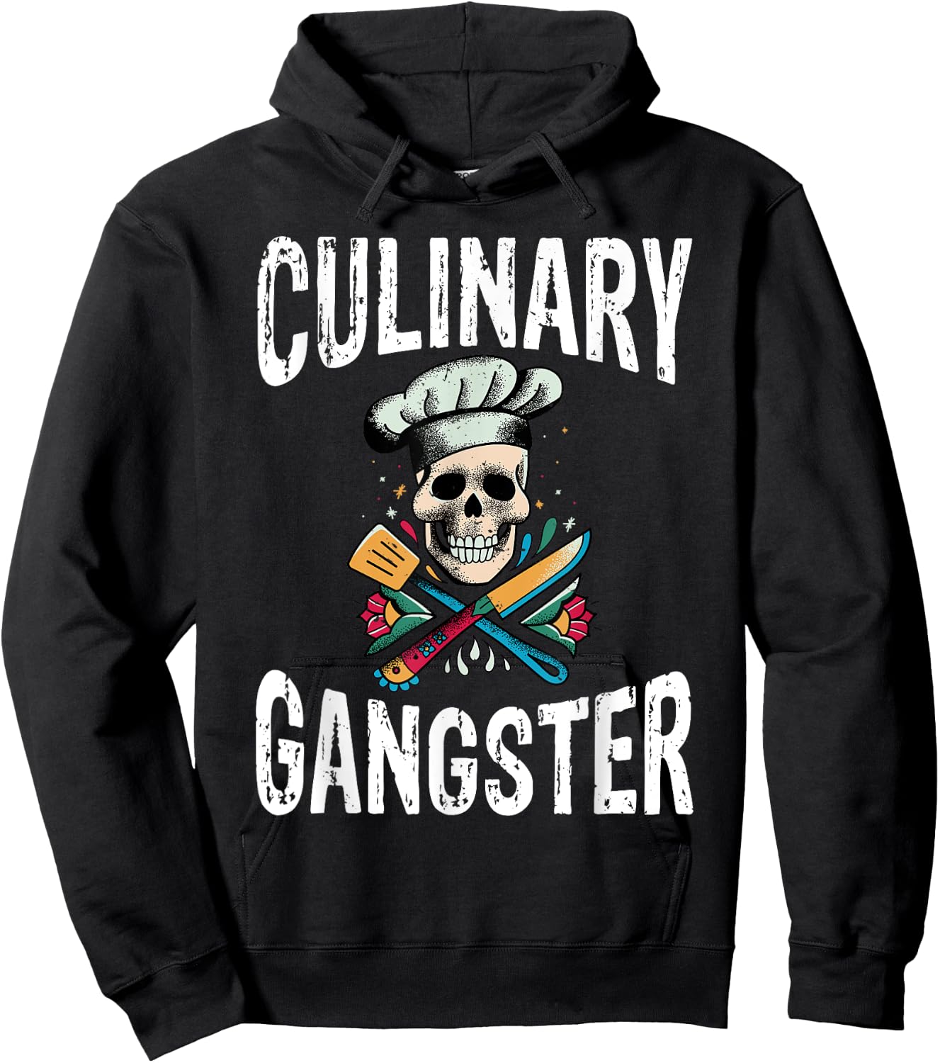 Culinary Gangster Kitchen Culinary Cook Hoodie - Hoodie | Black