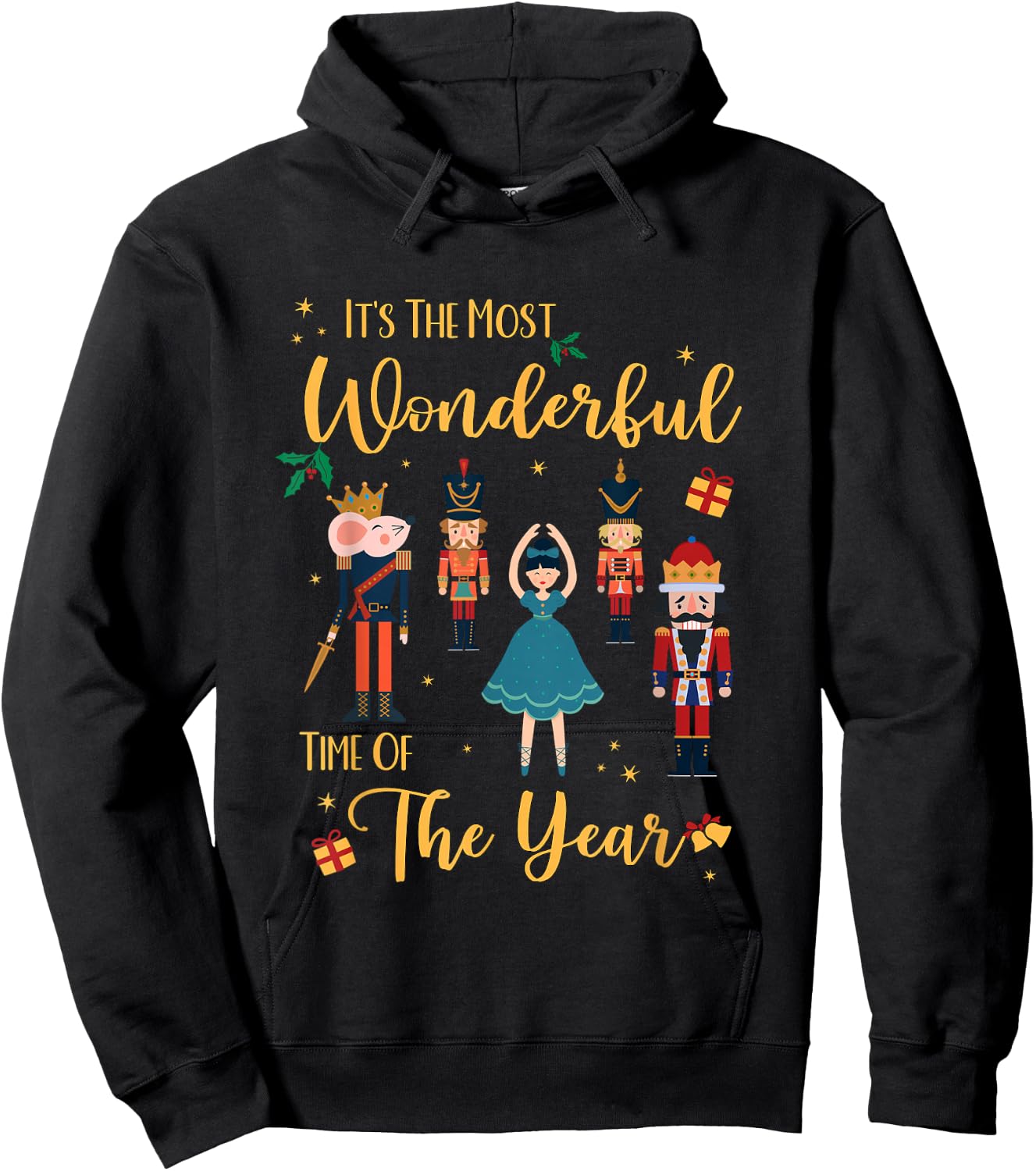 It's The Most Wonderful Time Of The Year Nutcracker Ballet Hoodie - Hoodie | Black