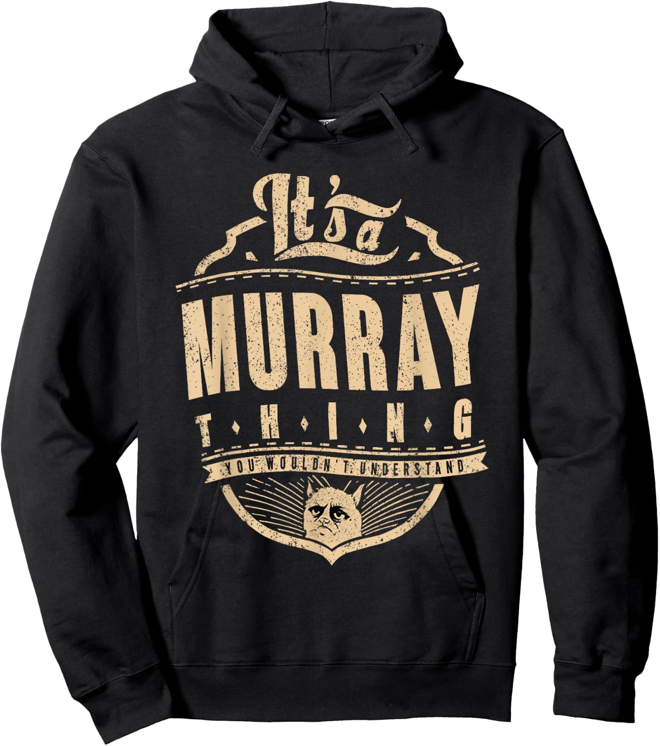 It's a murray thing you wouldn't understand Hoodie - Hoodie | Black