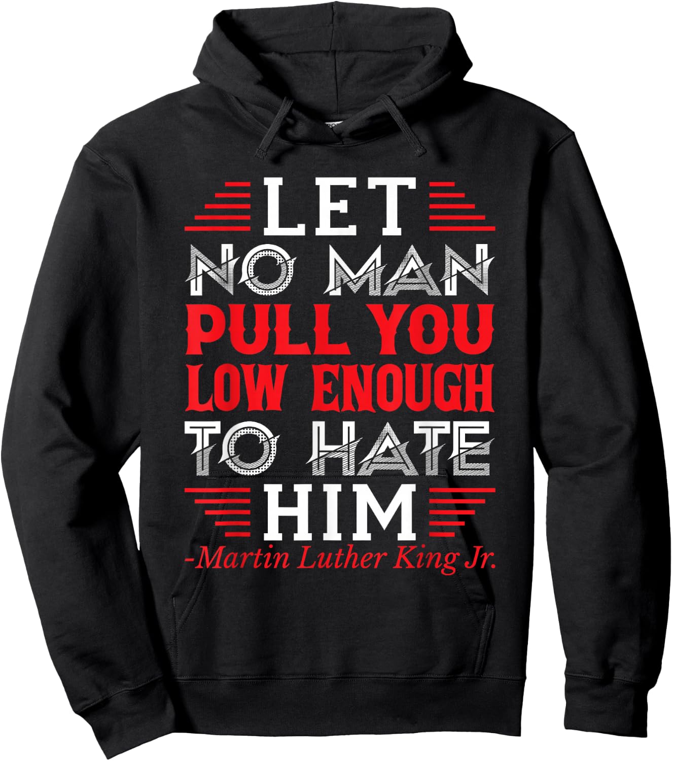 Martin Luther King Jr. Hoodie - Hoodie | Black