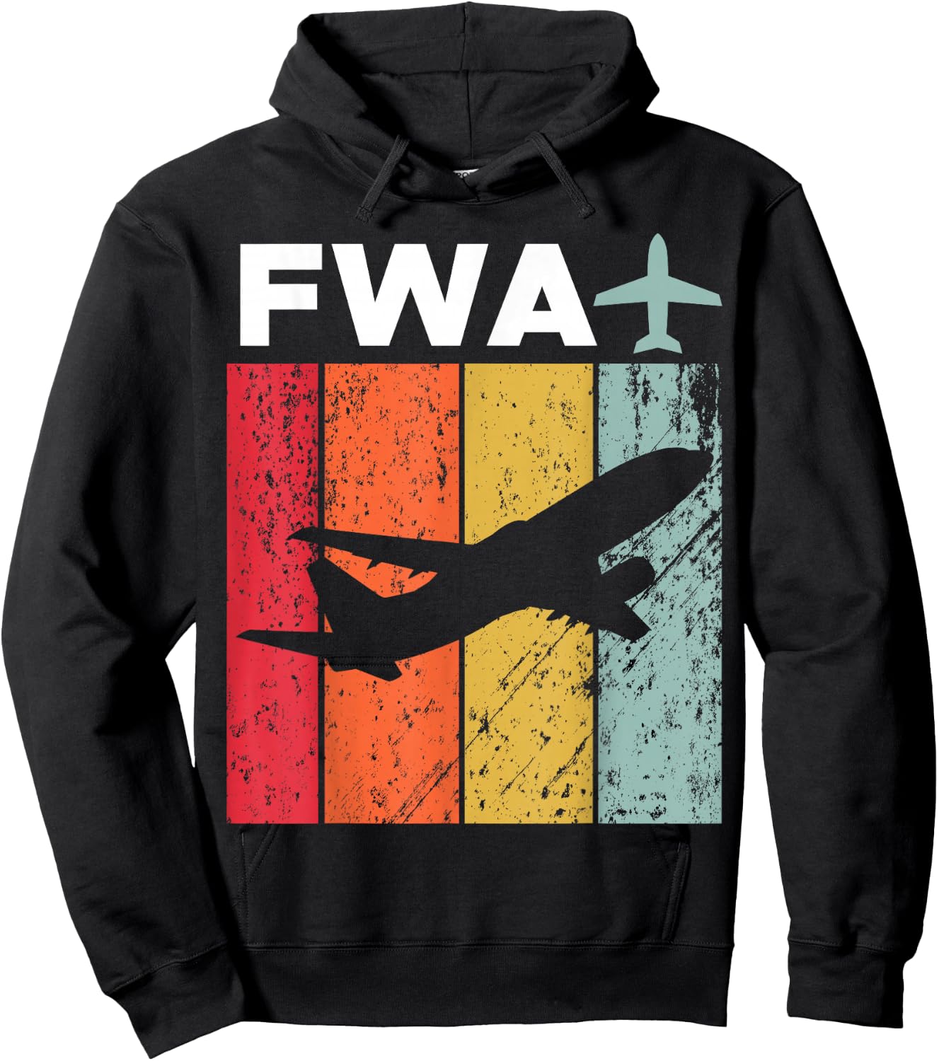 T-Shirt Hoodie - Hoodie | Black