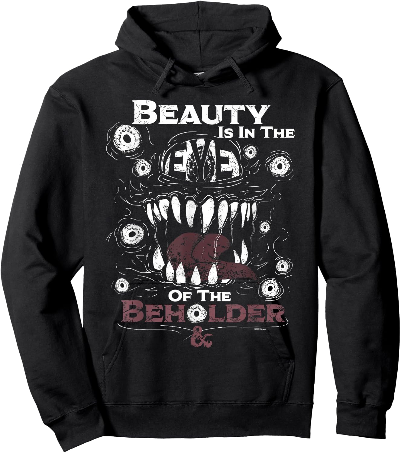 Dungeons & Dragons Beauty is in The Eye Hoodie - Hoodie | Black
