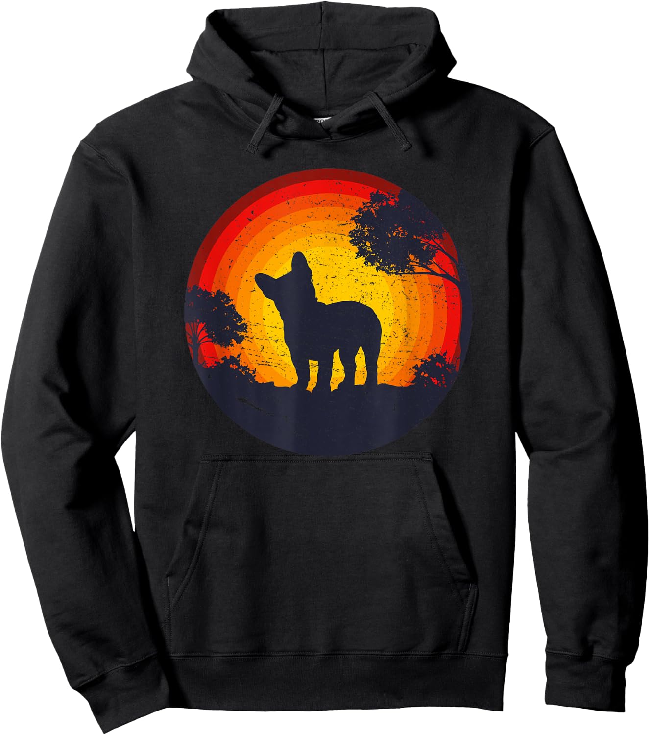 French Bulldog Frenchie Dog Hoodie - Hoodie | Black