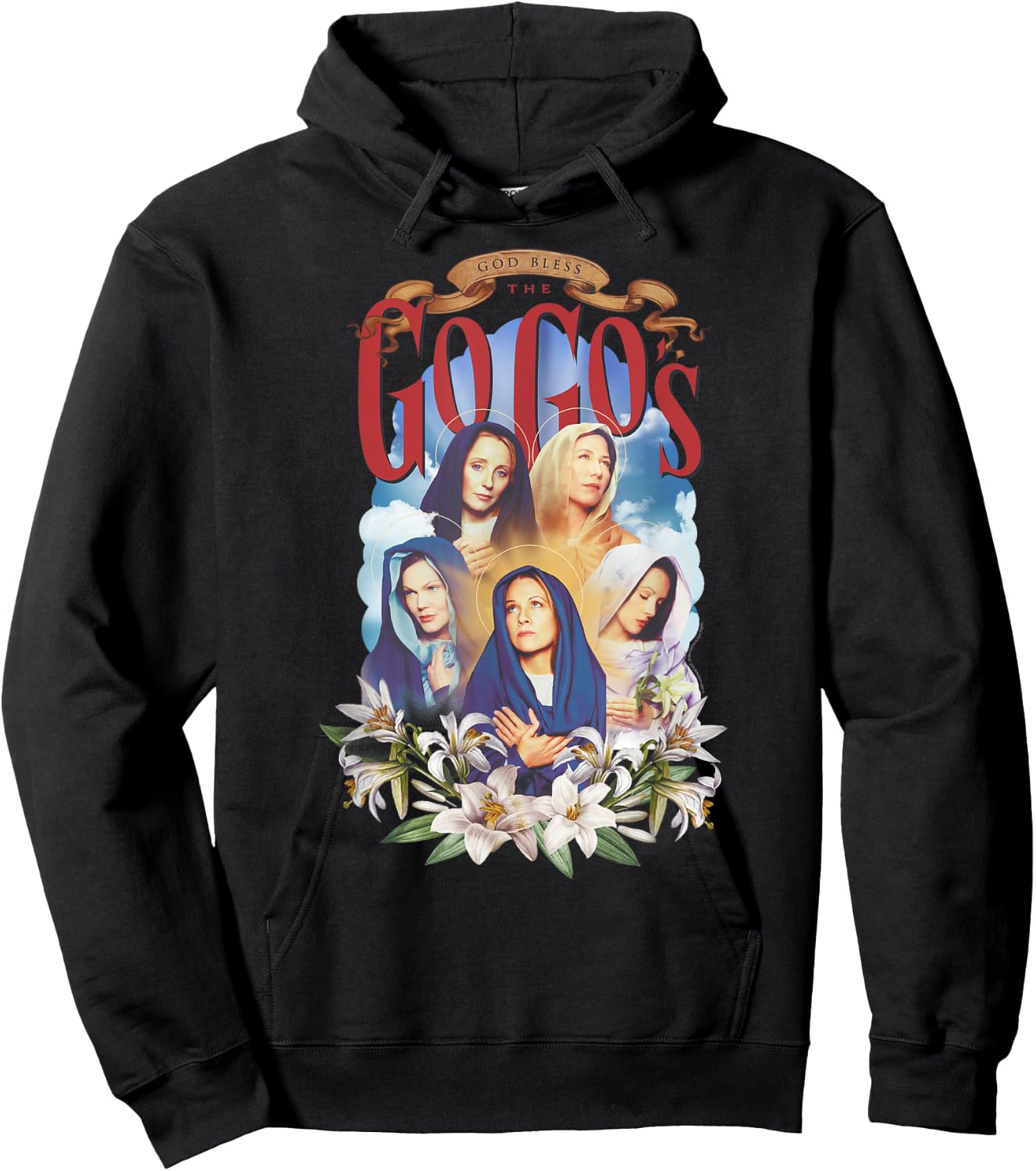 The Go-Go's - God Bless Hoodie - Hoodie | Black