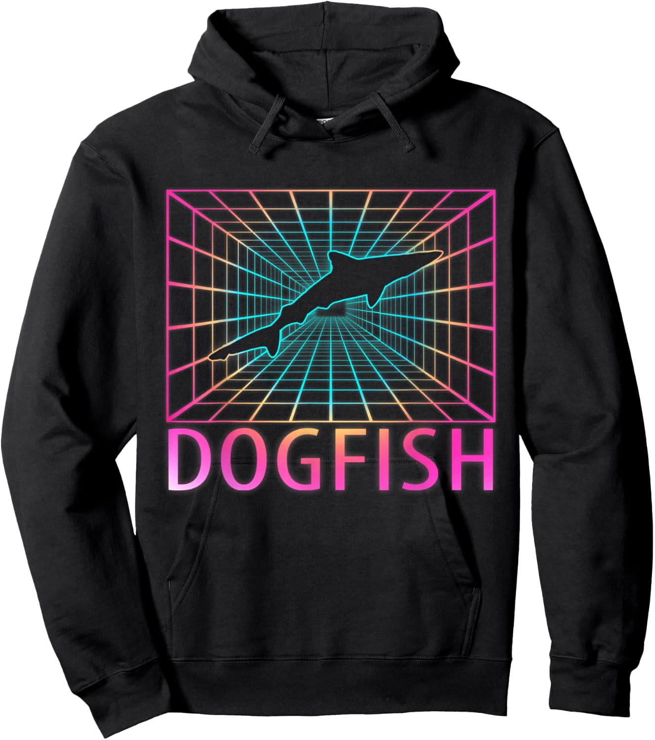 Dogfish Retro Gift Hoodie - Hoodie | Black