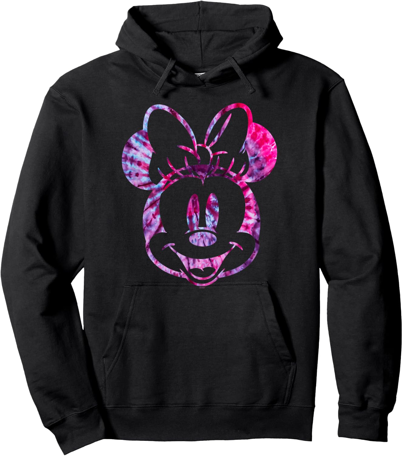 Disney Minnie Mouse Pink Tie Dye Hoodie - Hoodie | Black