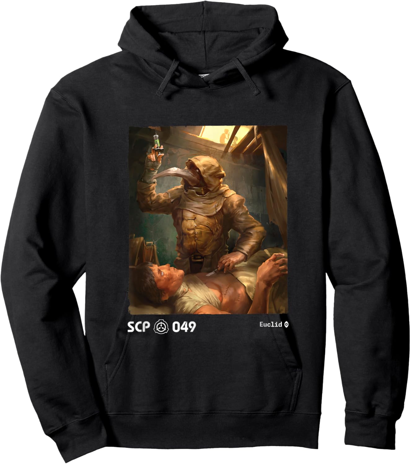 Scp-049 Hoodie - Hoodie | Black