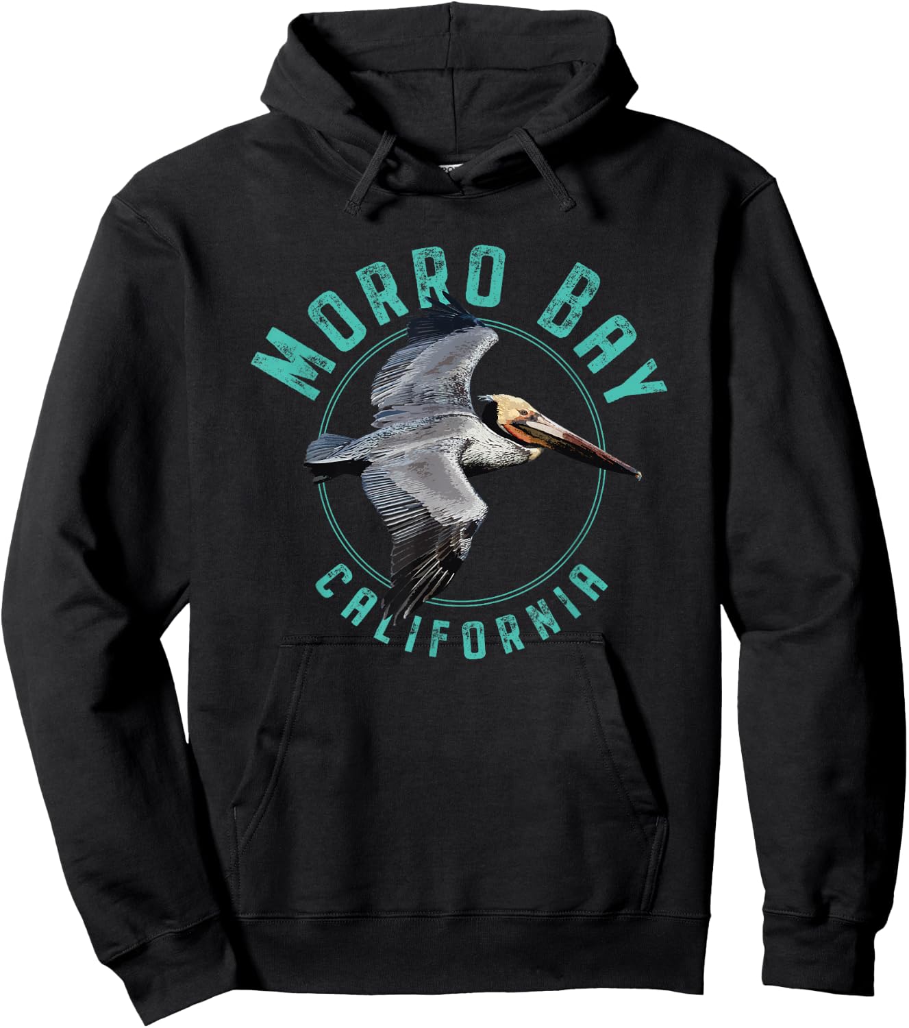 Morro Bay California Hoodie - Hoodie | Black