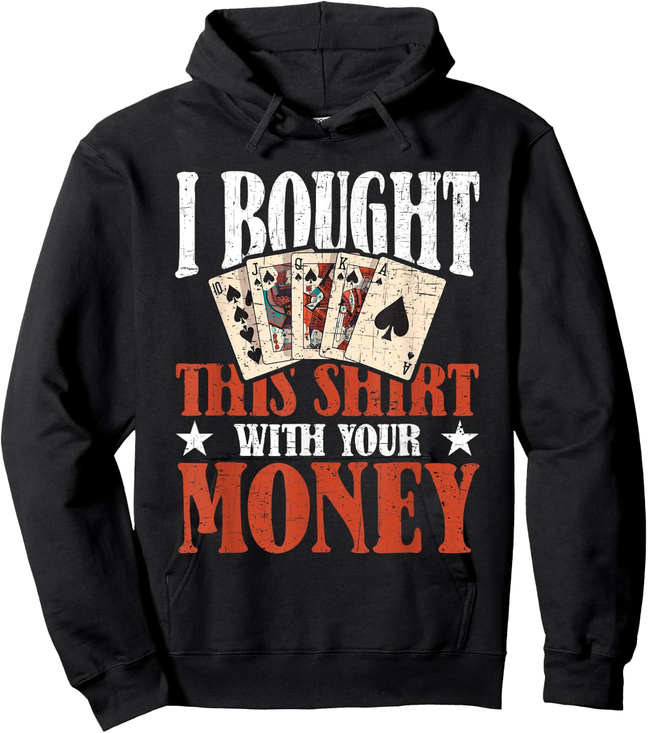 Funny Casino Poker Outfit - Poker Hoodie - Hoodie | Black