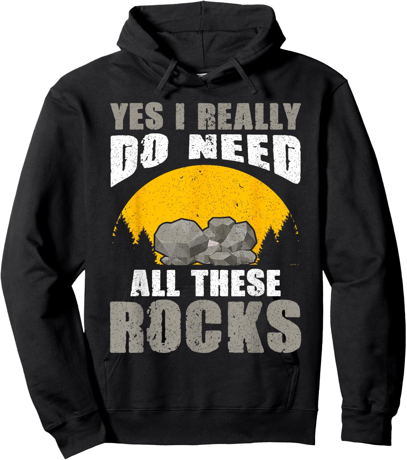 Rock Collecting Rock Collector Geology Geologist Hoodie - Hoodie | Black