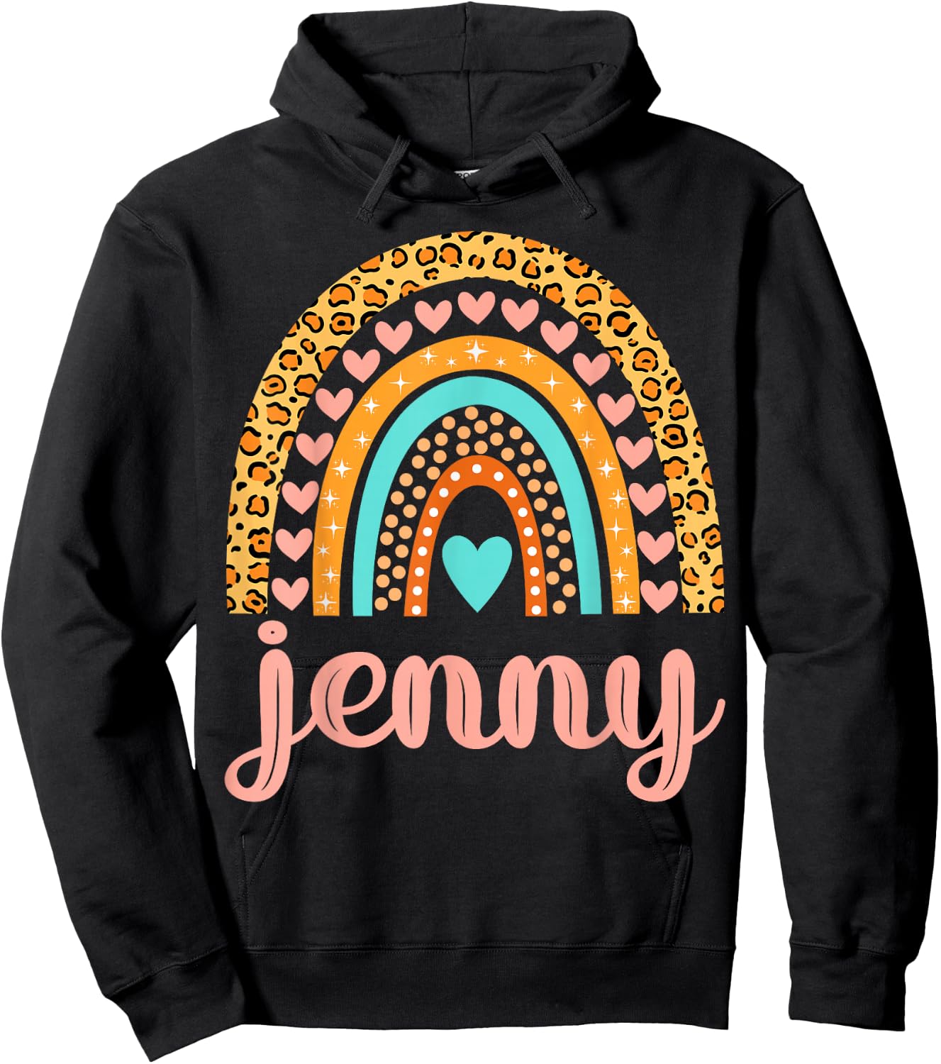 Jenny Jenny Name Birthday Shirt Gift Hoodie - Hoodie | Black