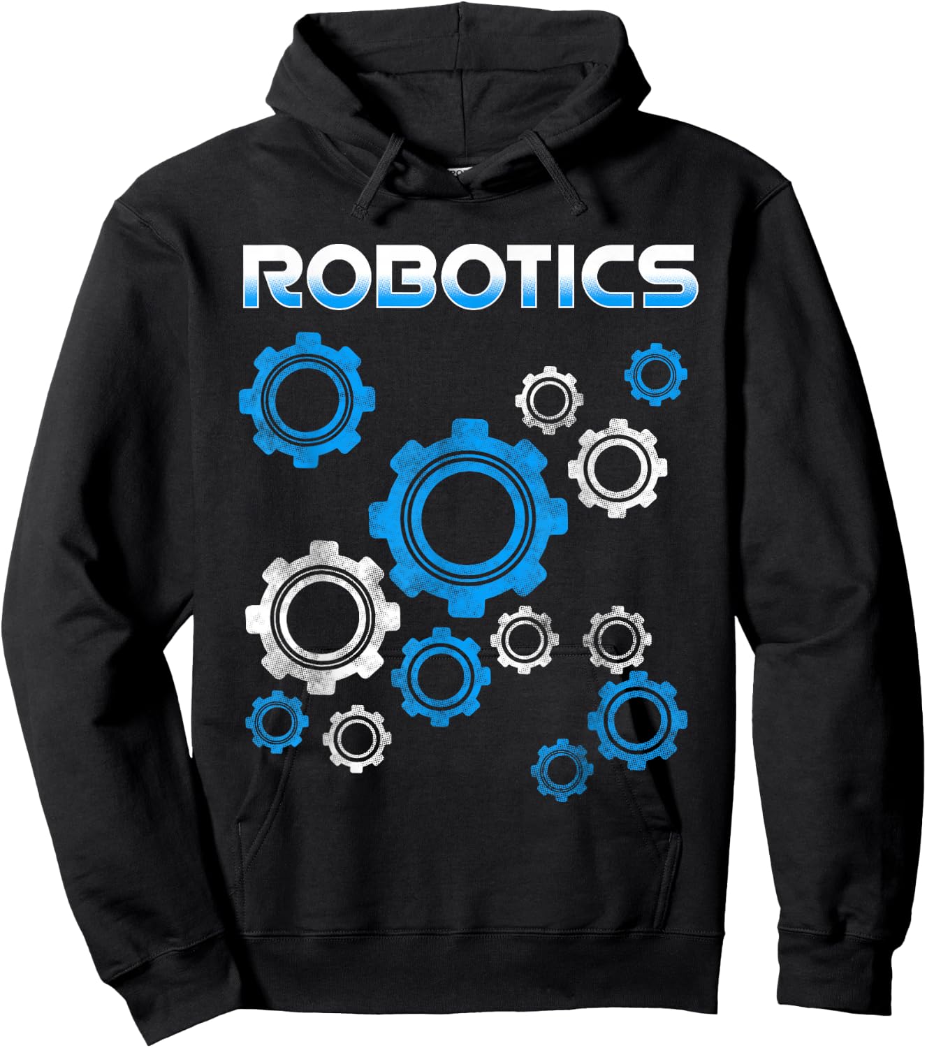 Robotic Shirts Robot Engineers Technology Cyborg Gift Hoodie - Hoodie | Black