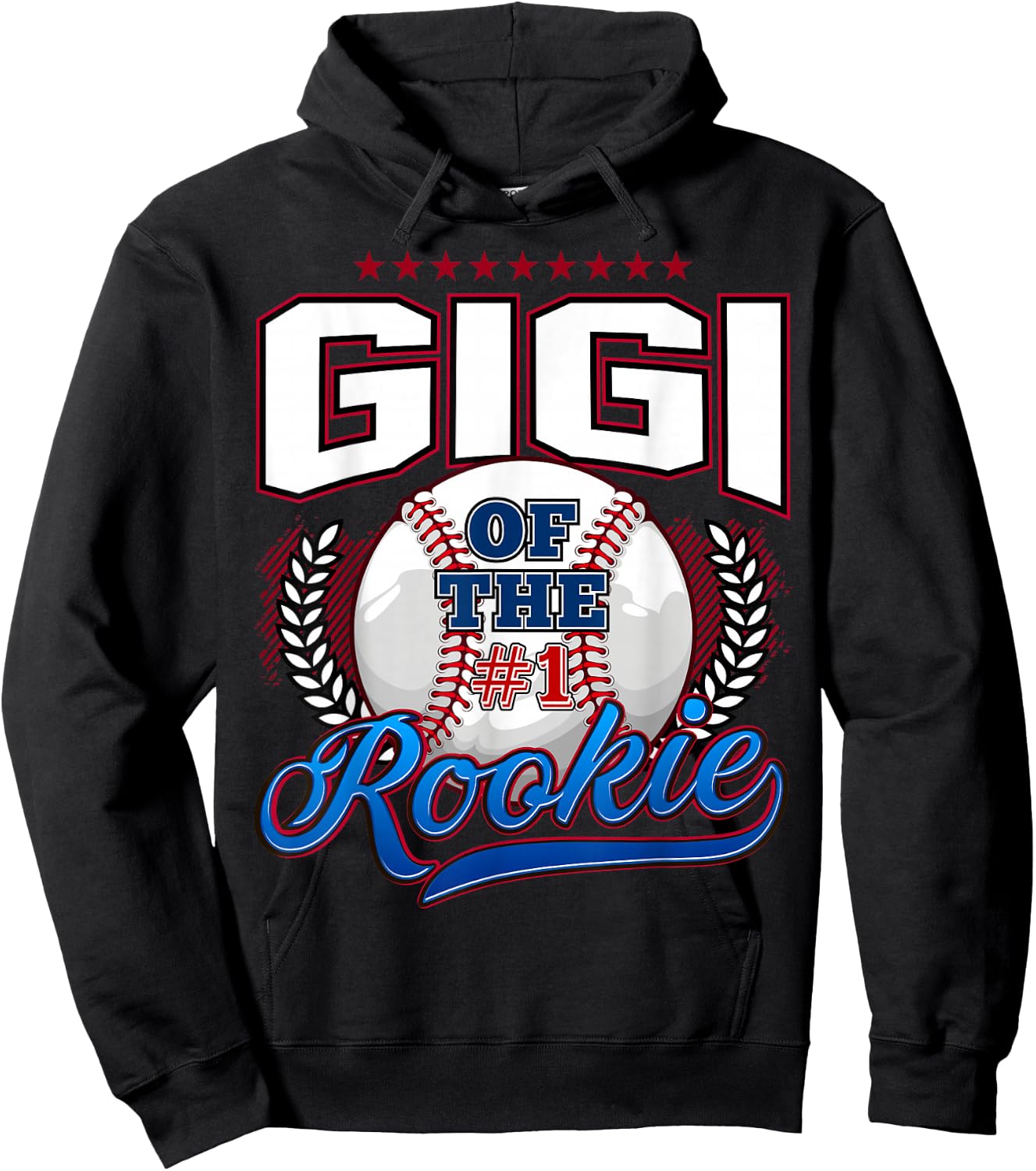 Gigi of The Rookie 1 Years Old Team Family Matching B-Day Hoodie - Hoodie | Black