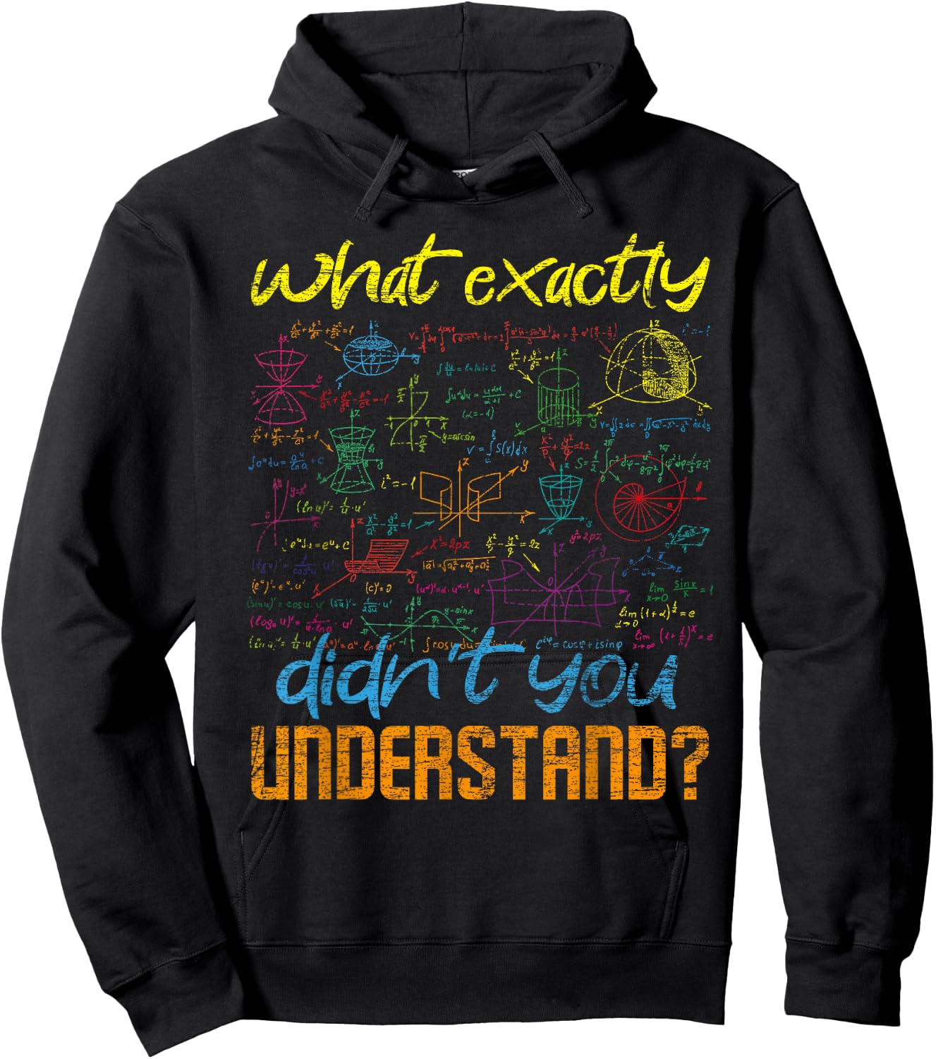 Was genau hast du nicht verstanden Funny Gift Physics Hoodie - Hoodie | Black