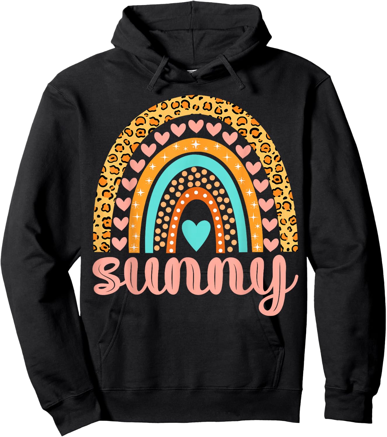 Sunny Sunny Name Birthday Shirt Gift Hoodie - Hoodie | Black