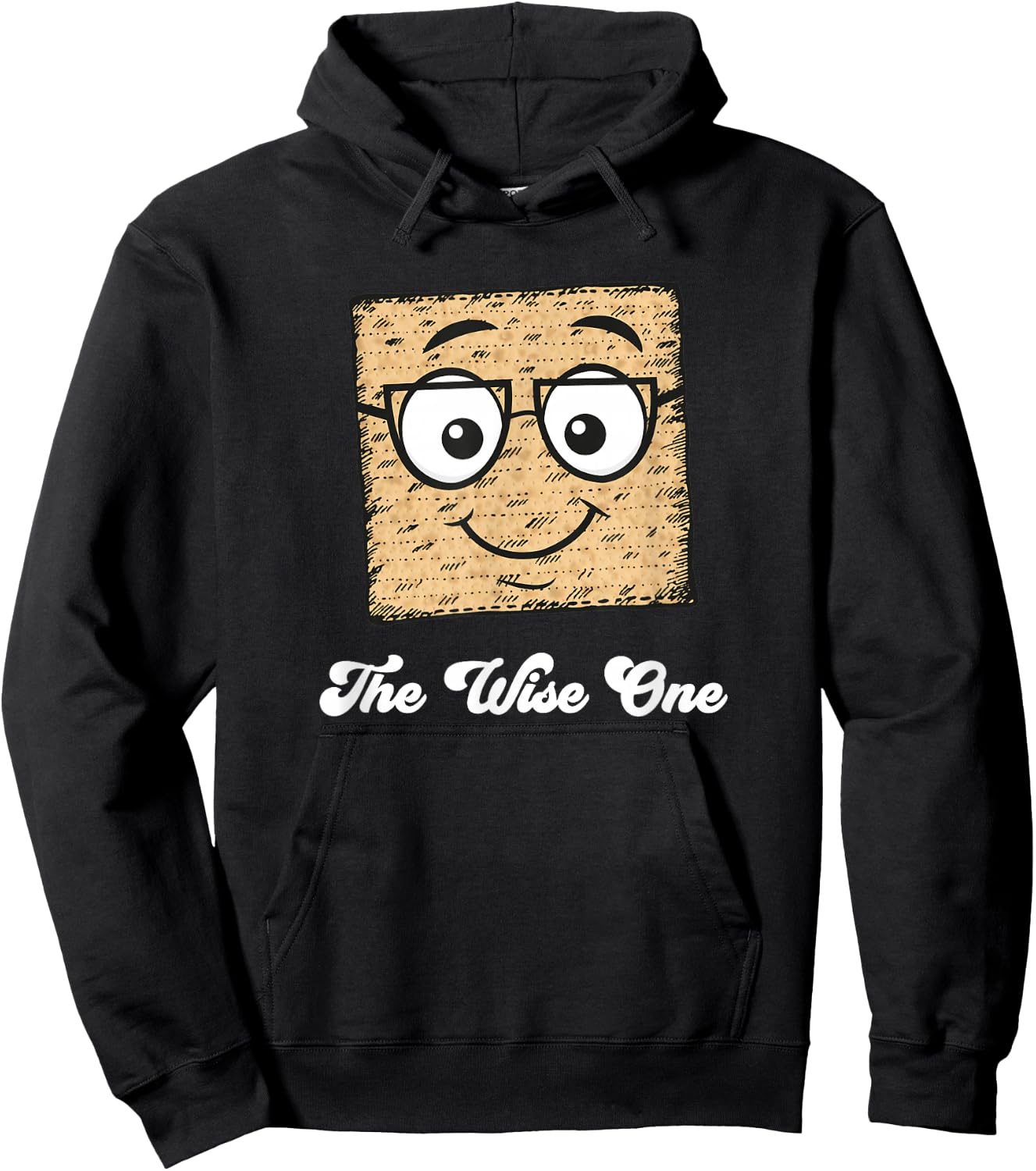 The Wise One Funny Passover Seder Hoodie - Hoodie | Black