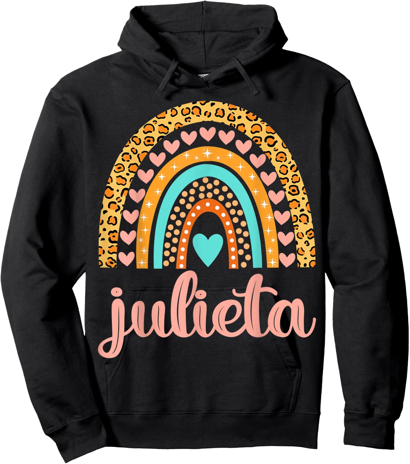 Julieta Julieta Name Birthday Shirt Gift Hoodie - Hoodie | Black