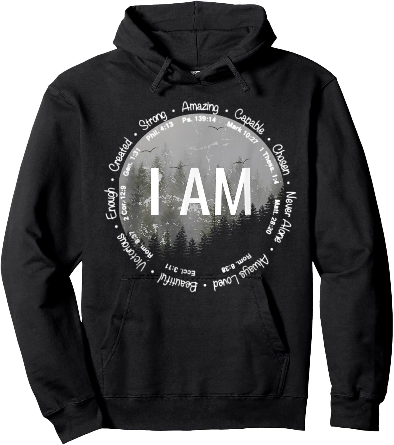 I Am A Child Of The Most High God Jesus Vintage Distressed Hoodie - Hoodie | Black