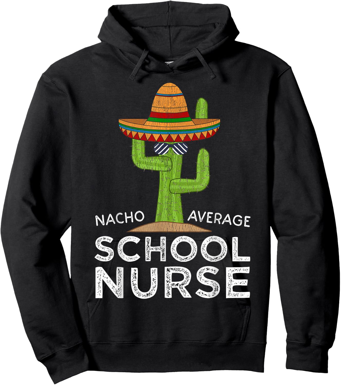 Fun Hilarious Funny School Nurse Hoodie - Hoodie | Black