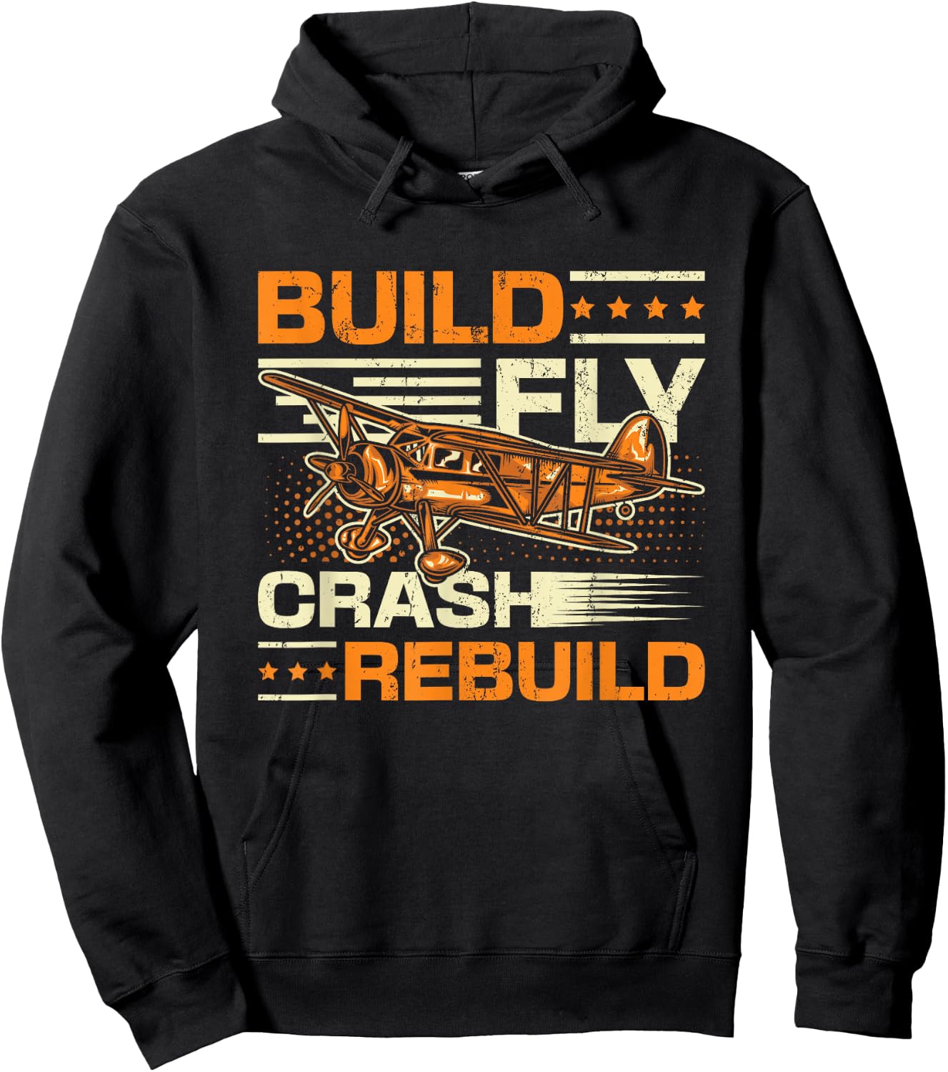 RC Pilot Model Airplane Pilot Model Flight Rc Airplane Hoodie - Hoodie | Black