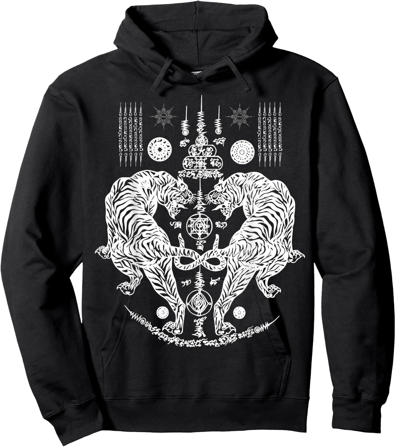 Thailand tattoo magical sak yant thai tattoos thailand gift Hoodie - Hoodie | Black