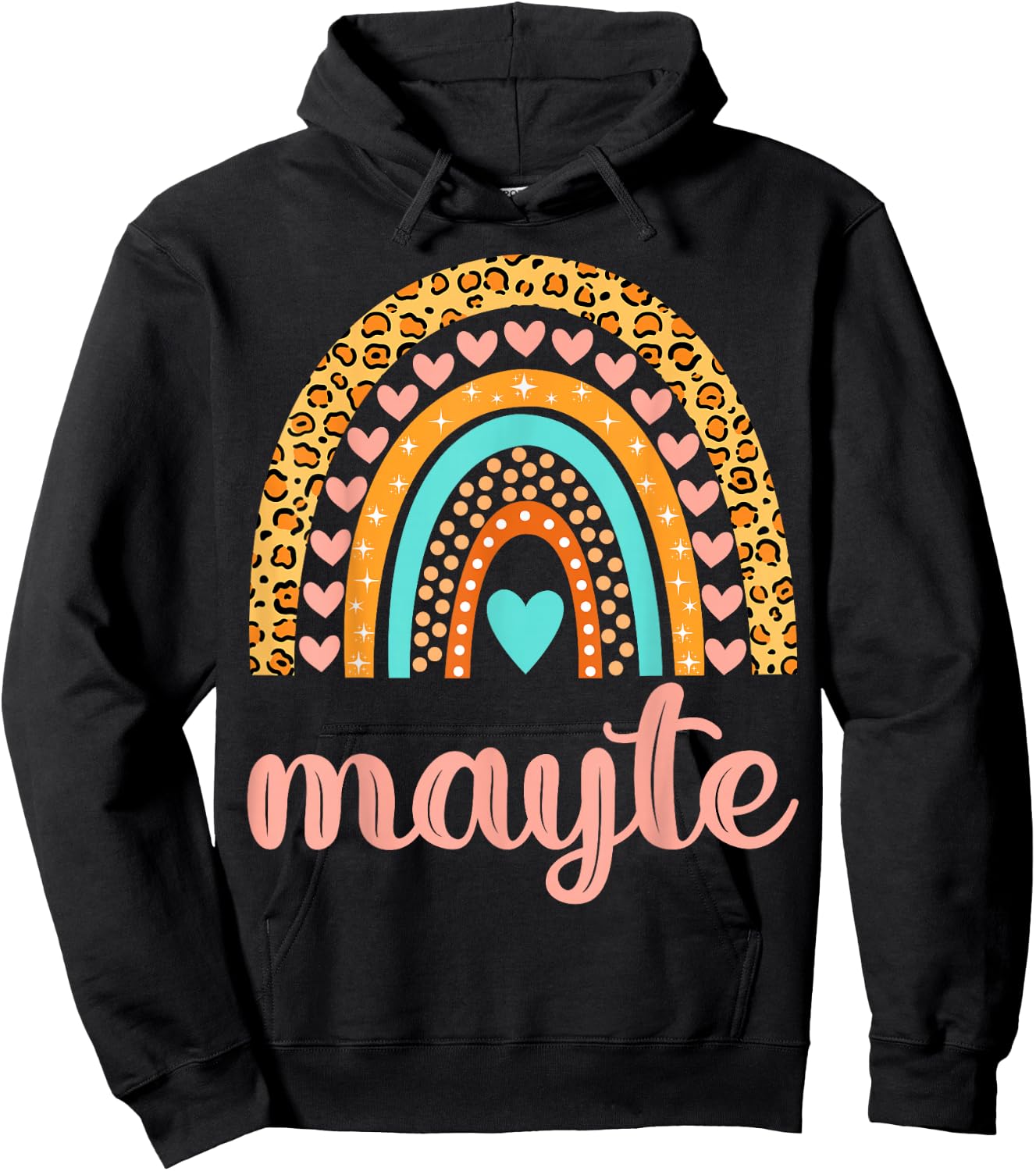 Mayte Mayte Name Birthday Shirt Gift Hoodie - Hoodie | Black