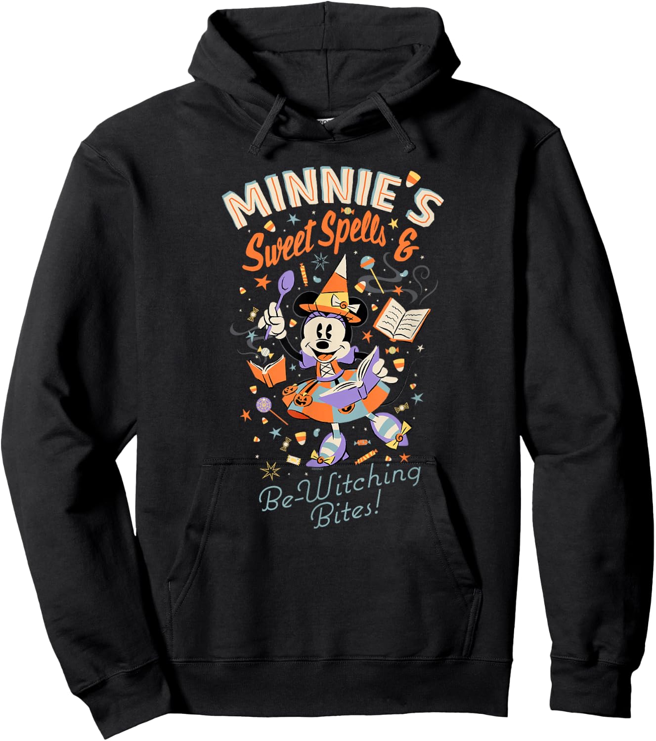 Disney Minnie’s Sweet Spells & Be-Witching Bites Halloween Hoodie - Hoodie | Black