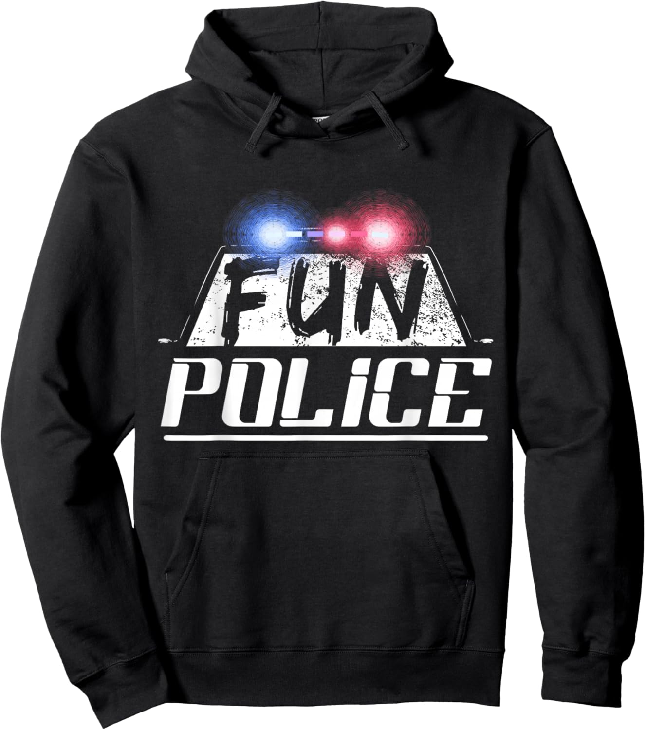 Dance Chaperone Fun Police For Dancing Sheriff State Cop Hoodie - Hoodie | Black