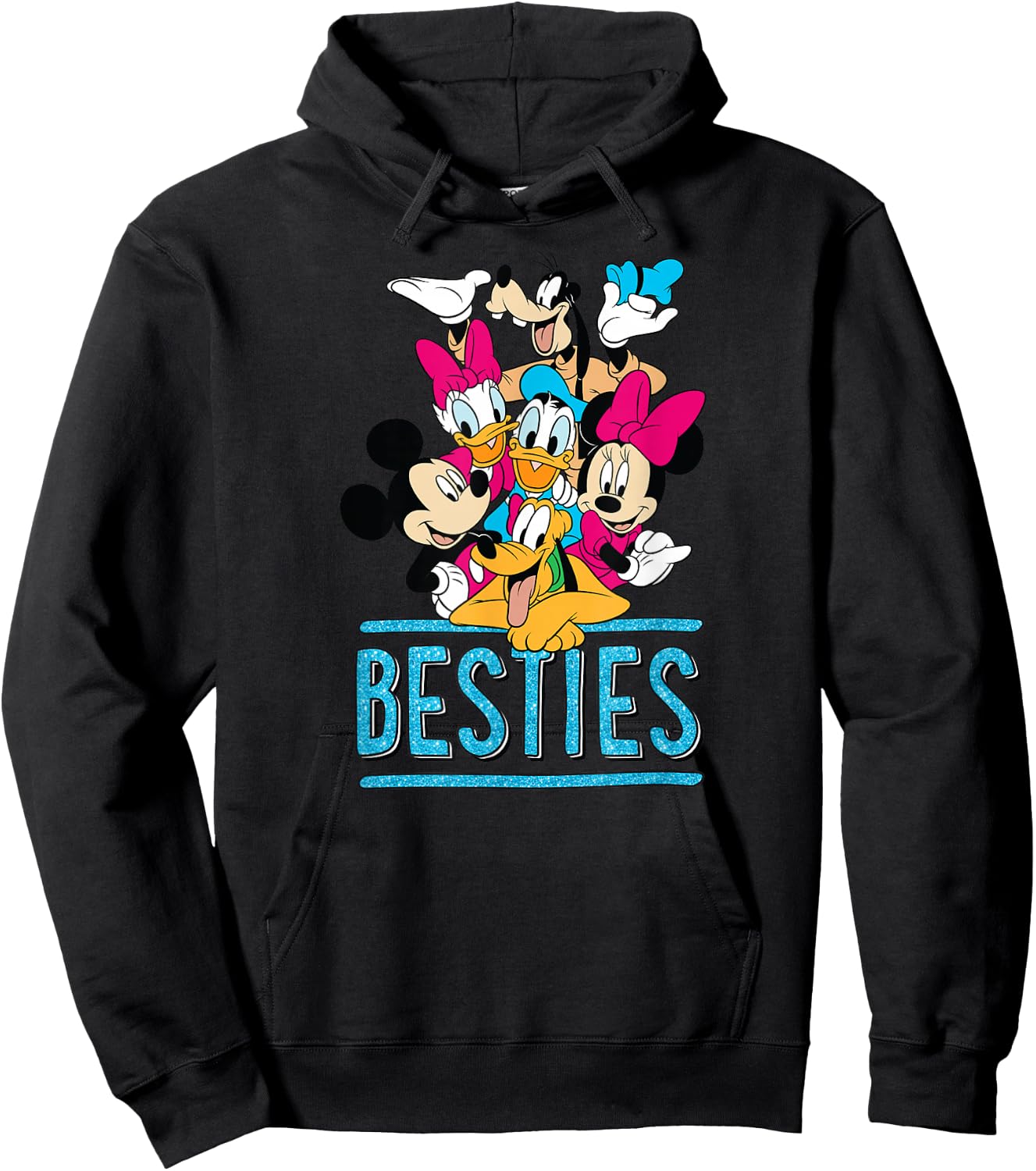 Disney - Mickey and Friends Besties Hoodie - Hoodie | Black