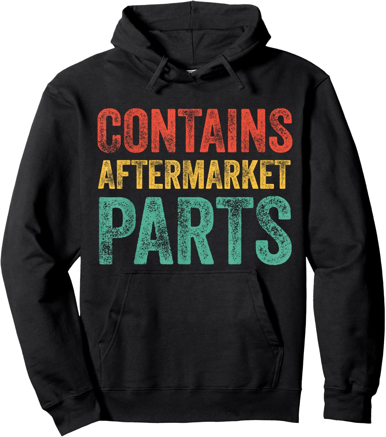 Contains Aftermarket Parts Funny Leg Amputation Prosthesis Hoodie - Hoodie | Black