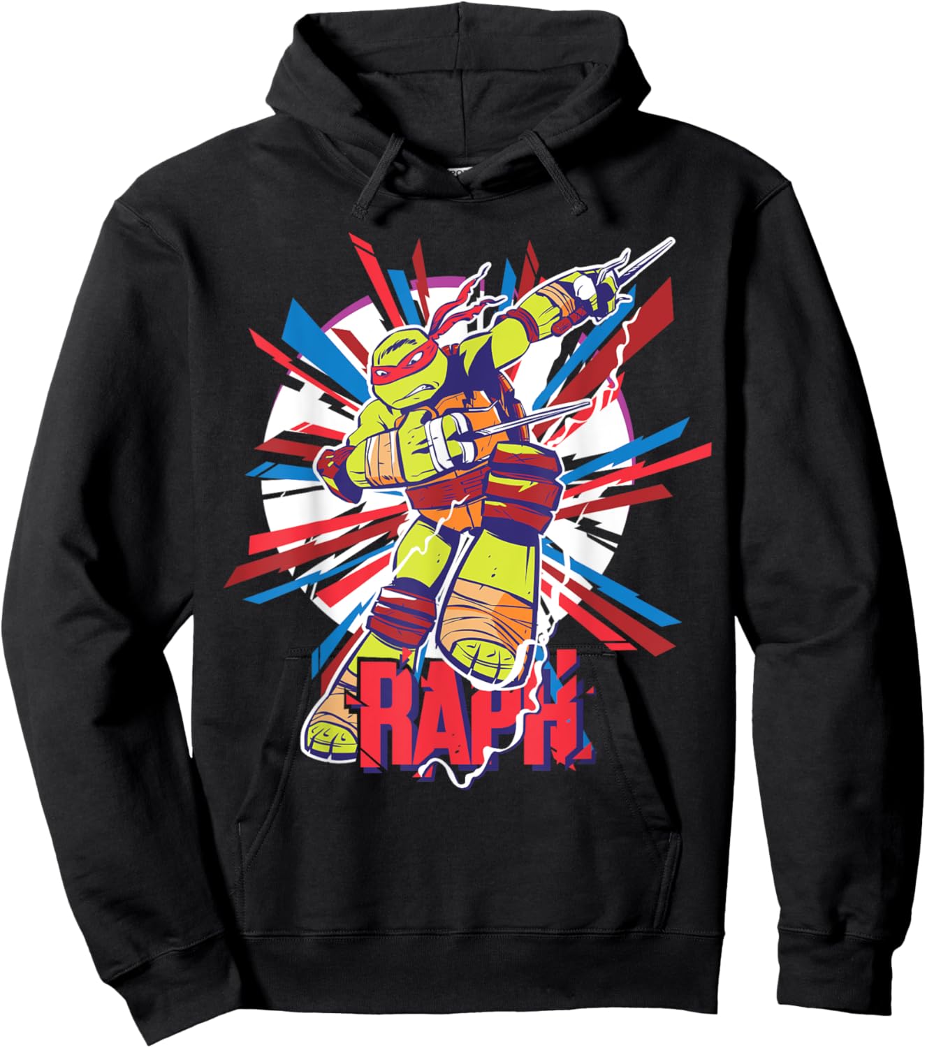 Teenage Mutant Ninja Turtles Raphael Raph Hoodie - Hoodie | Black