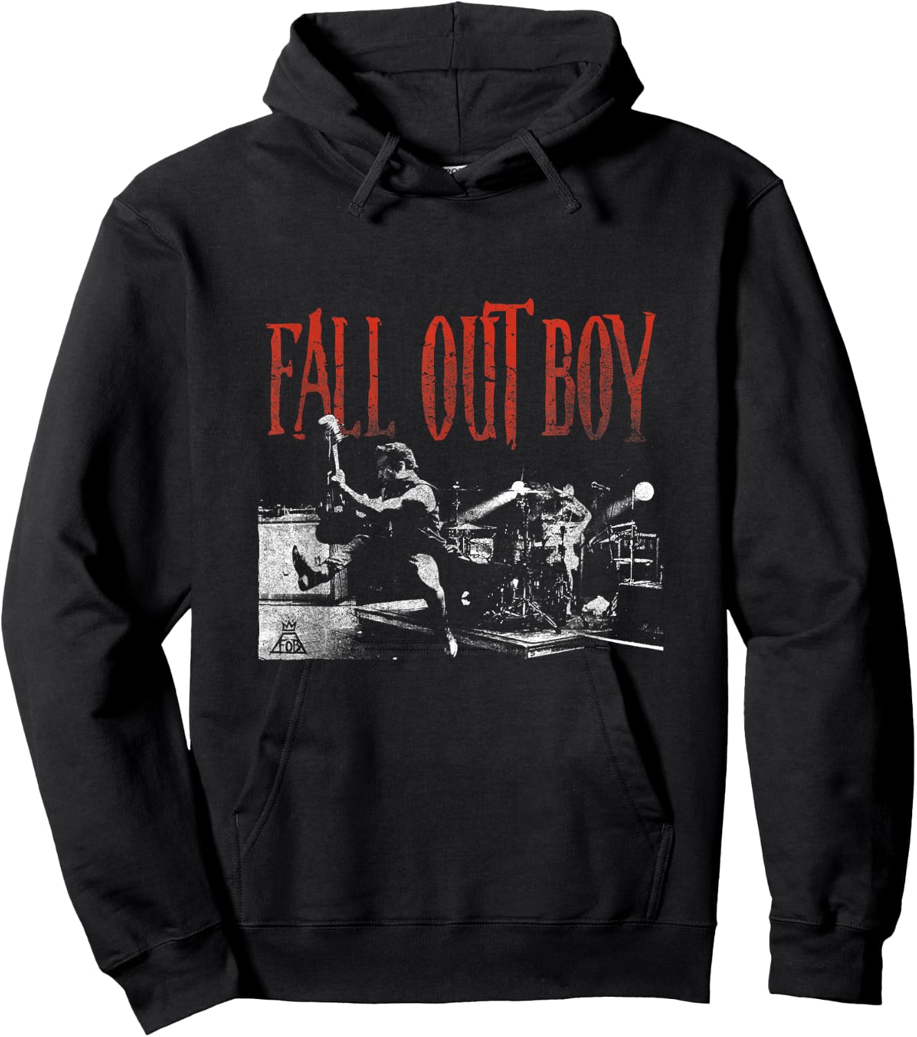 Fall Out Boy - Live Photo Hoodie - Hoodie | Black