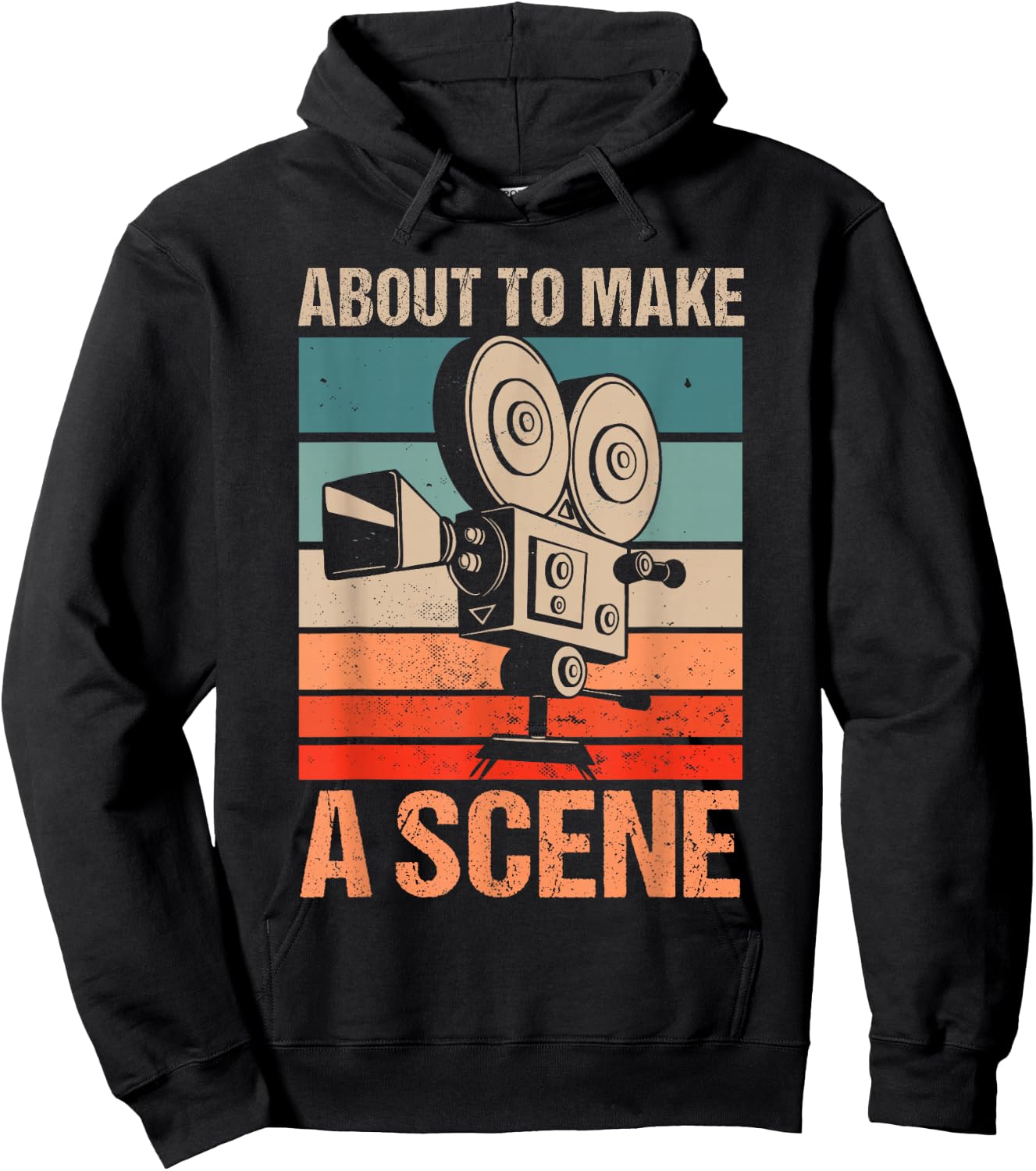 Short Film Writer Movie Maker Cinematographer Editor Hoodie - Hoodie | Black