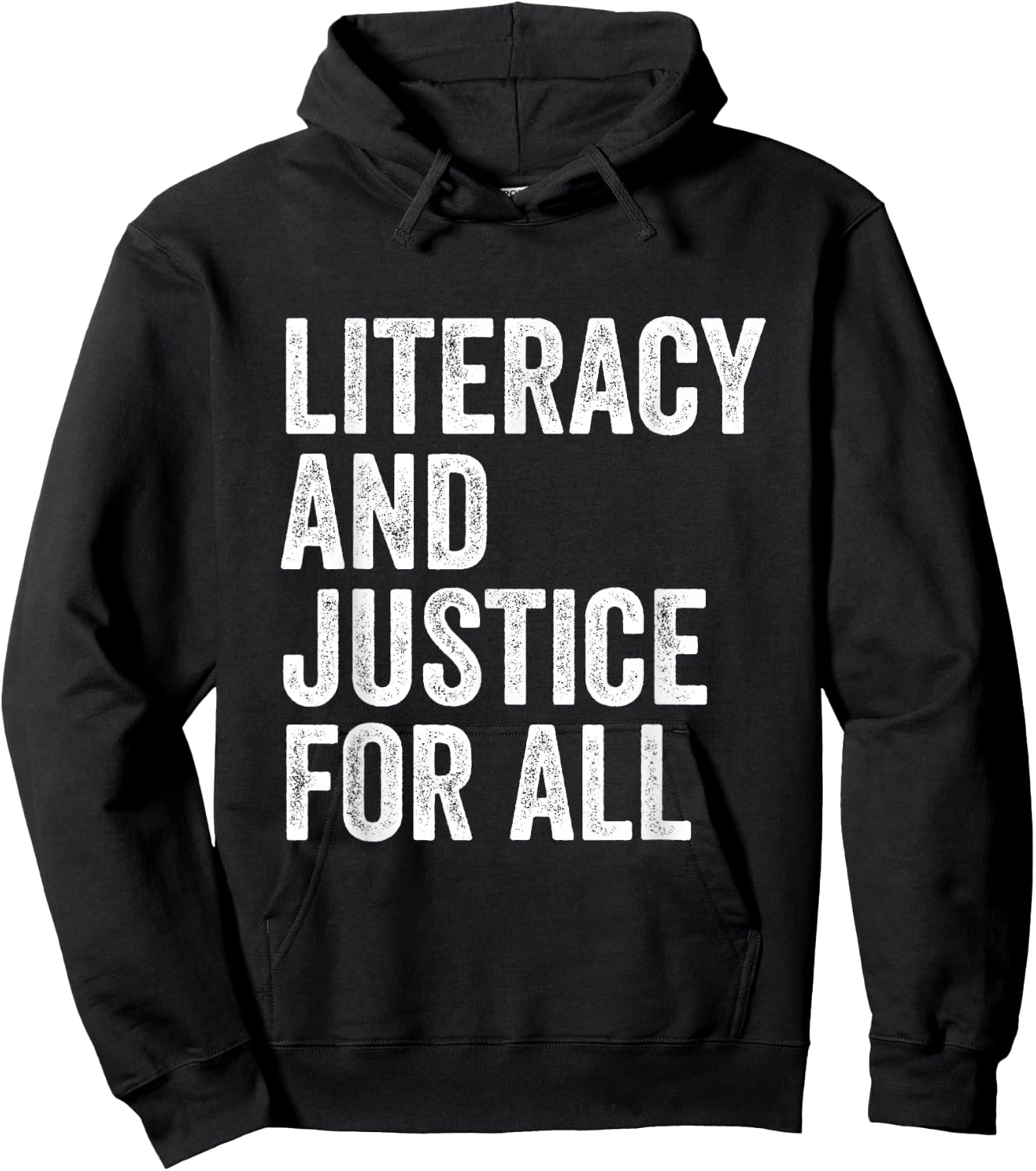 Literacy And Justice For All Protect Libraries Banned Books Hoodie - Hoodie | Black