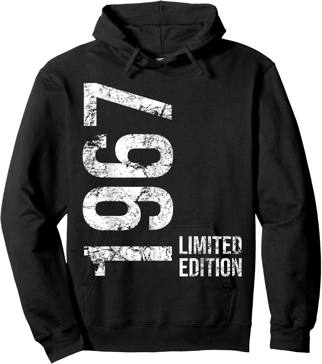 58th Birthday Man Woman 58 Years 1967 Birthday Hoodie - Hoodie | Black