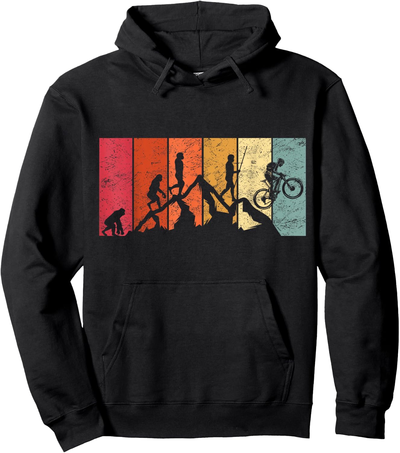Evolution MTB Mountain Bike Gift BMX Accessories Hoodie - Hoodie | Black
